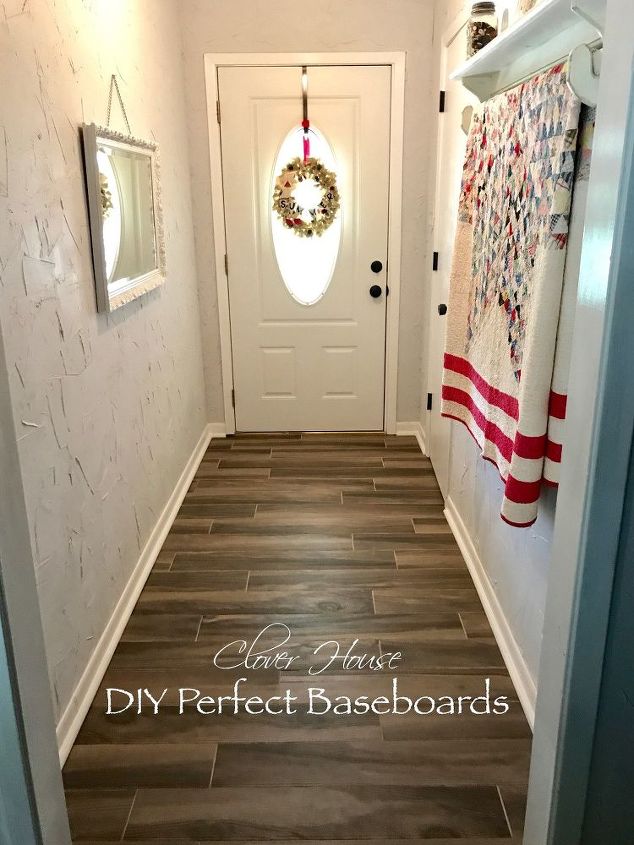 diy perfect baseboards