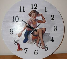 diy retro style clock