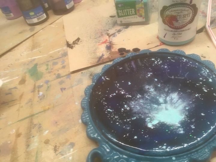 ugly trivet hubby challenge with unicorn spit