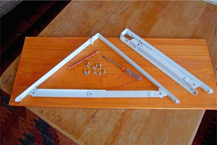 diy fold down counter extension