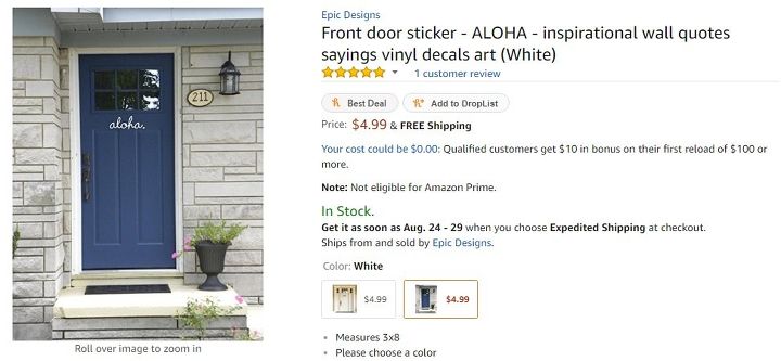 painted front door be bold and stand out