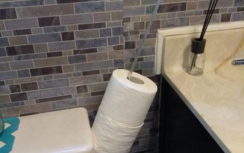 Modern Industrial Toilet Paper Holder..