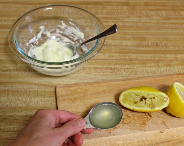 homemade lemon soft scrub