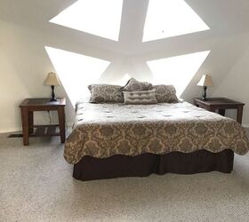 i have several big triangular skylights how to cover them when is hot