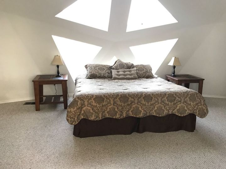 q i have several big triangular skylights how to cover them when is hot