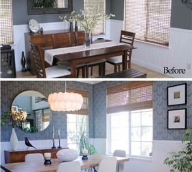 an affordable dining room makeover