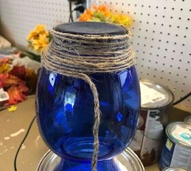 nautical glass vase
