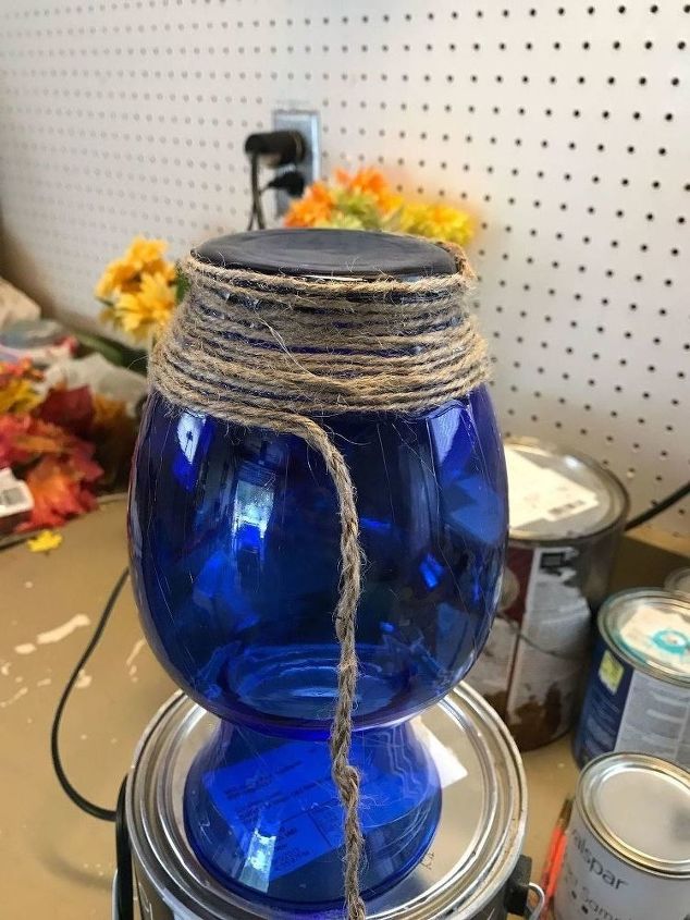 vaso de vidro nutico