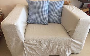 Slipcover Couch Makeover