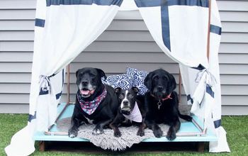 DIY Cama para perros al aire libre Tumbona