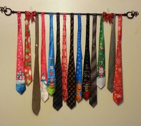 neck tie wall art perfect for a man cave