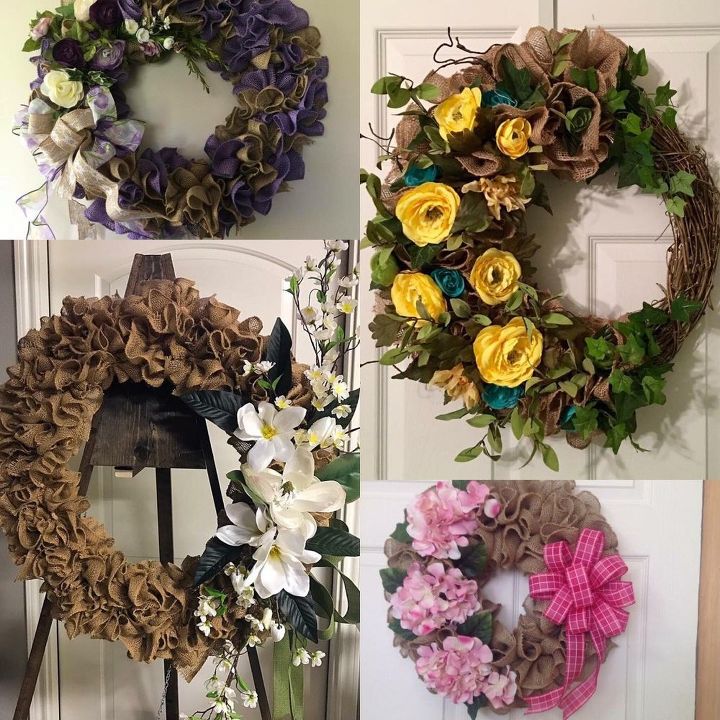 Get The Best Burlap Wreath Tutorial On The Internet Hometalk