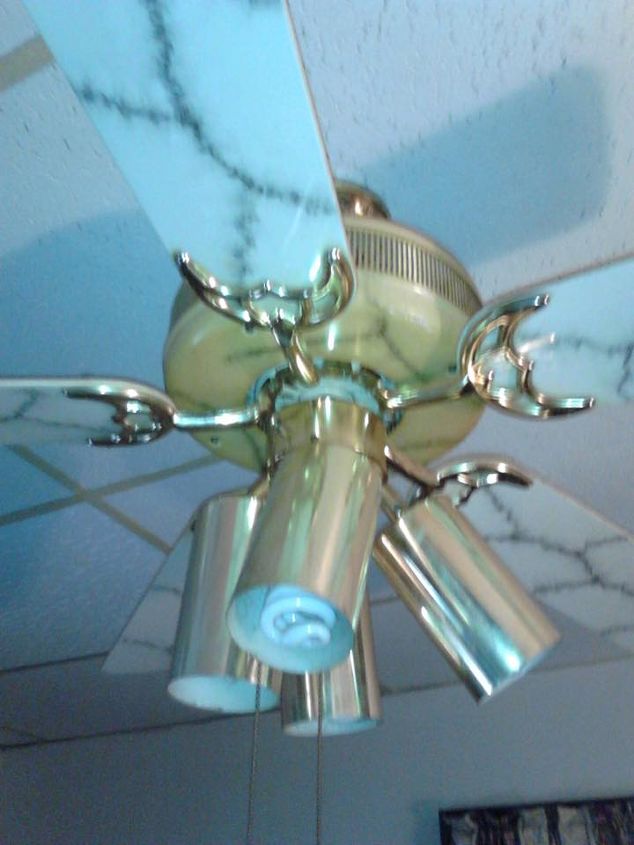 How To Clean This Ceiling Fan Base