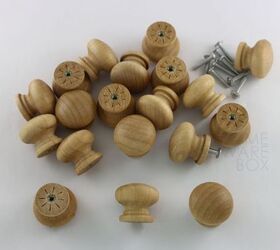 furniture knobs become art with this super simple trick, Knobs from Alibaba