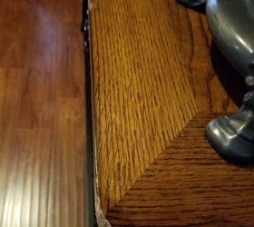 how do you fix a broken corner on pressed wood furniture