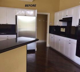 Diy Repainted Kitchen Cabinet Like A Pro Before After Hometalk