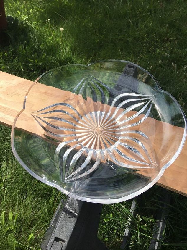solar bird bath