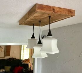diy barn wood light fixture