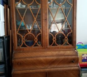 i need your help to bring an old china cabinet back to life