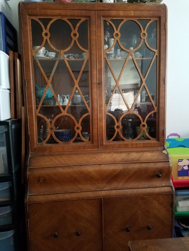 i need your help to bring an old china cabinet back to life