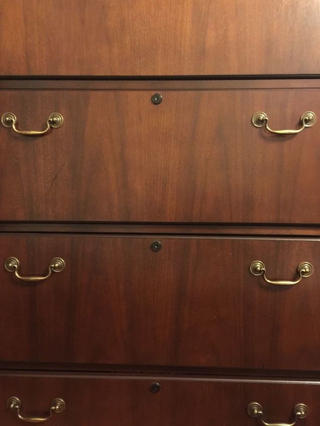 lateral filing cabinet to dreamy dresser in 5 minutes, Lockable drawers