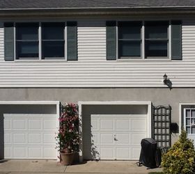negative space turns into positive curb appeal, Original Garage Doors