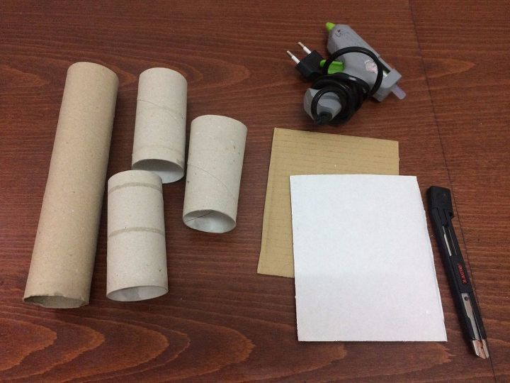 Desk Organizer From Toilet Paper Rolls Hometalk