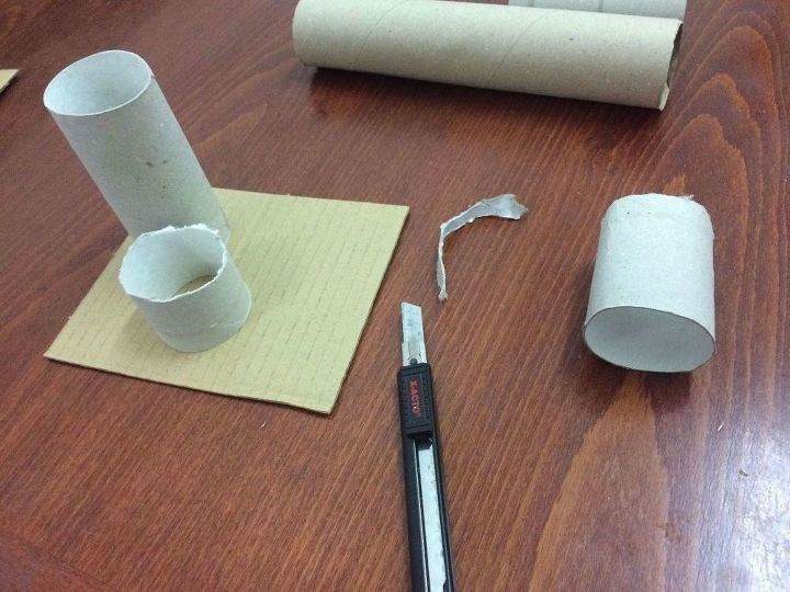 Desk Organizer From Toilet Paper Rolls Hometalk