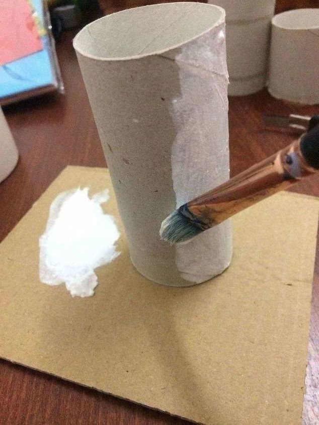 Desk Organizer From Toilet Paper Rolls Hometalk