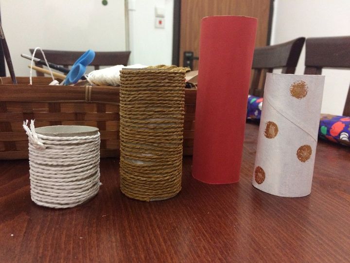 Desk Organizer From Toilet Paper Rolls Hometalk
