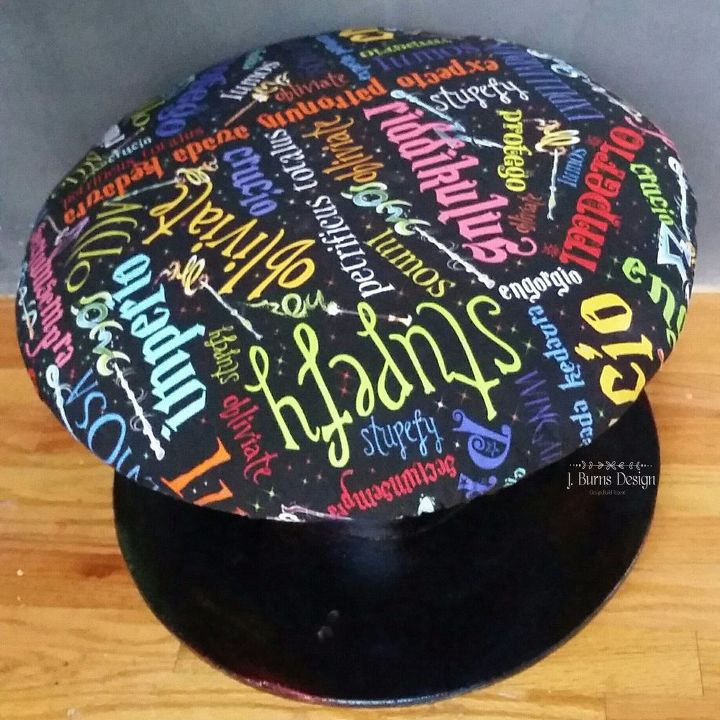 diy cable spool ottoman stool