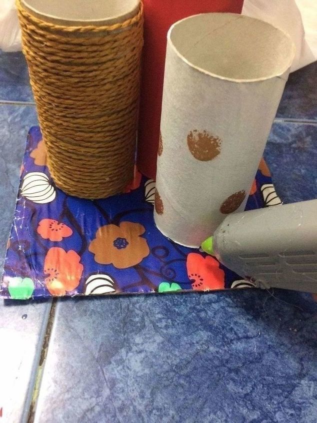 Desk Organizer From Toilet Paper Rolls Hometalk