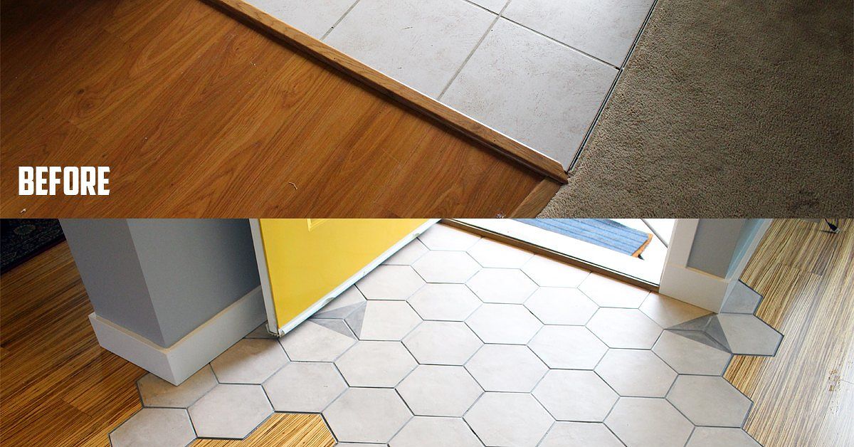 hardwood floor and tile floor transition | 1200 x 628 hardwood floor and tile floor transition | 1200 x 628