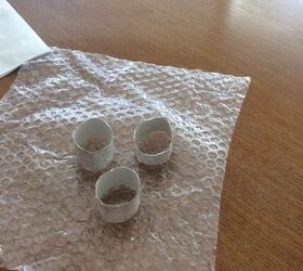 anillos de servilletas con rollos de papel higinico