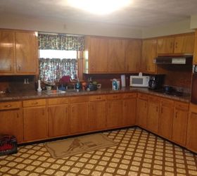 1970s kitchen makeover by junk love boutique