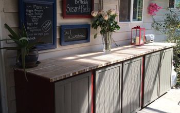 Patio Storage Cabinet DIY