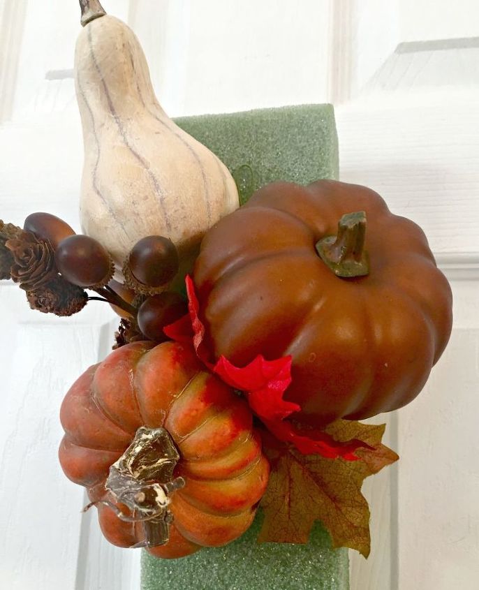 luxurious fall swag for your front door