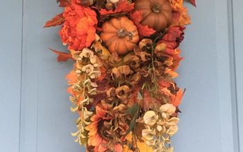 Luxurious Fall Swag for Your Front Door