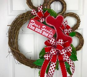 Black and White Paw Wreath