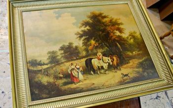 Como fazer um quadro de giz DIY de uma tela velha