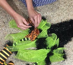 the witch is in make an adorable witch hat wreath in 30 minutes