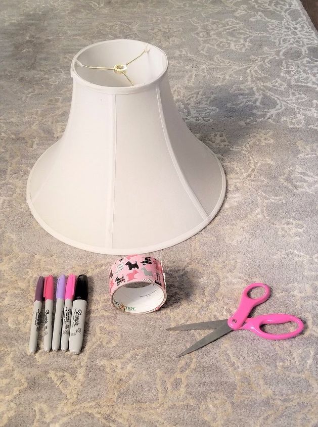 lampshade upcycle into cat wigwam teepee