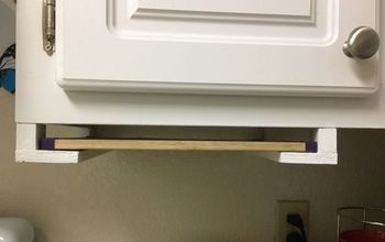 DIY Hidden Wooden Cutting Board