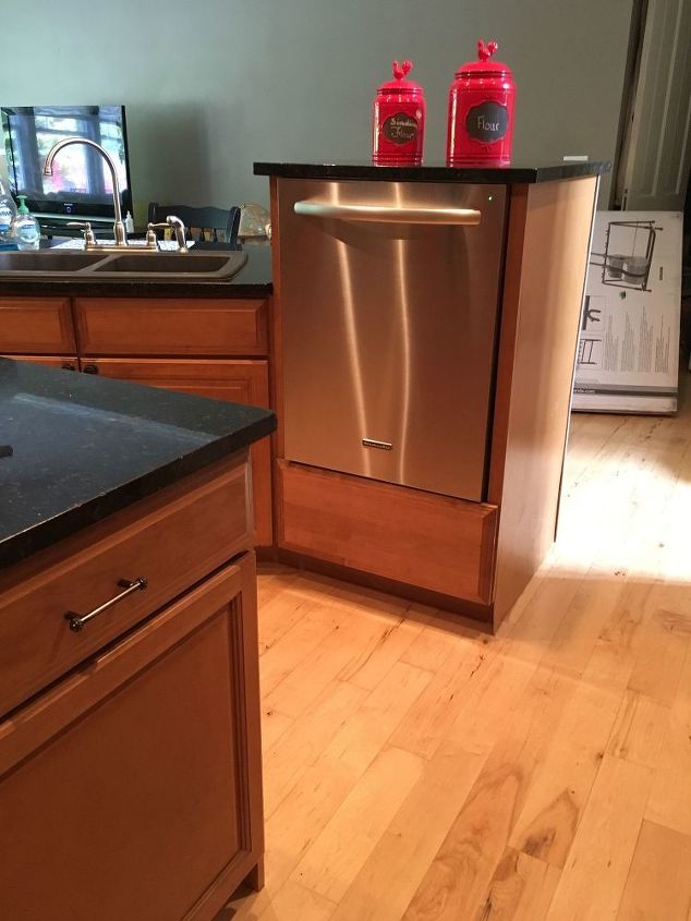 raising kitchen base cabinets you had a raised dishwasher hometalk raising kitchen base cabinets you had a raised dishwasher hometalk