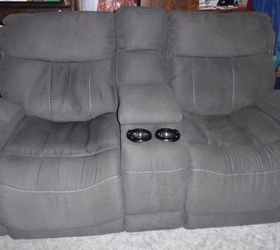 reclining loveseat with console microfiber