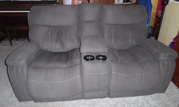 Dual Loveseat Recliner With Console, Furniture Cover For Dual Reclining Sofa