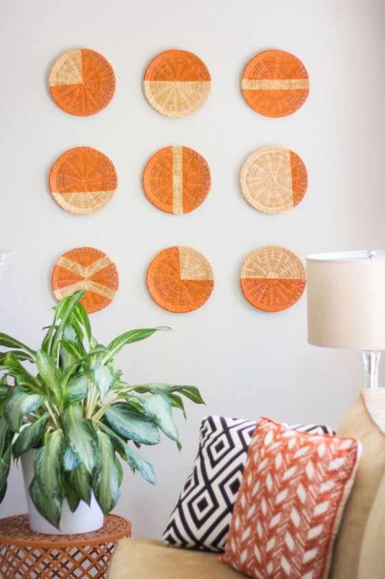 How To Make Paper Plate Holders Turned Chic Wall Decor Diy Hometalk