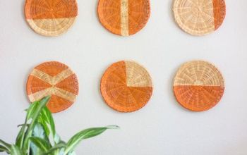 Paper Plate Holders Turned Chic Wall Decor!