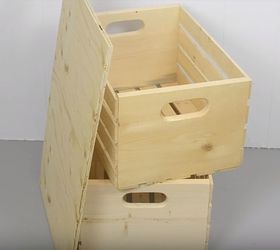 diy crate storage ottoman