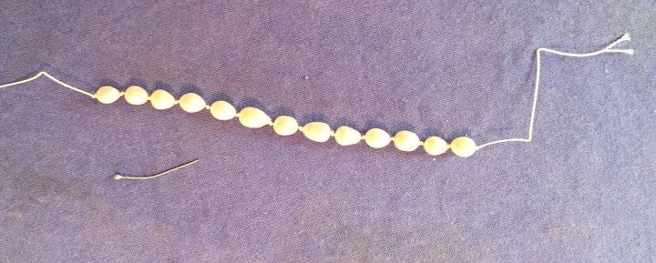 reparar un cordn de collar de perlas roto